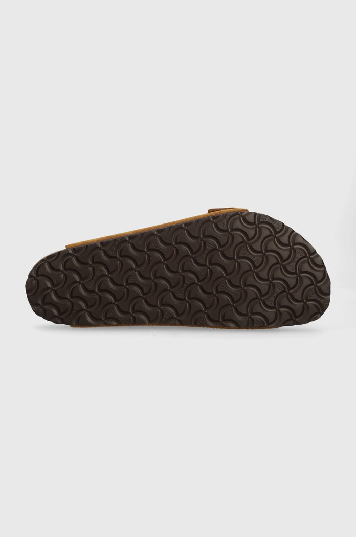 Παντόφλες σουέτ Birkenstock Arizona 1027082 καφέ