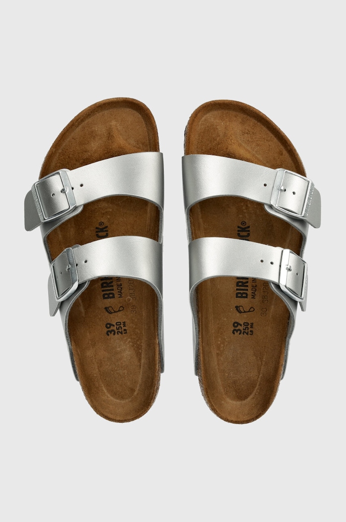 Шлепанцы Birkenstock Arizona серебрянный 1012282