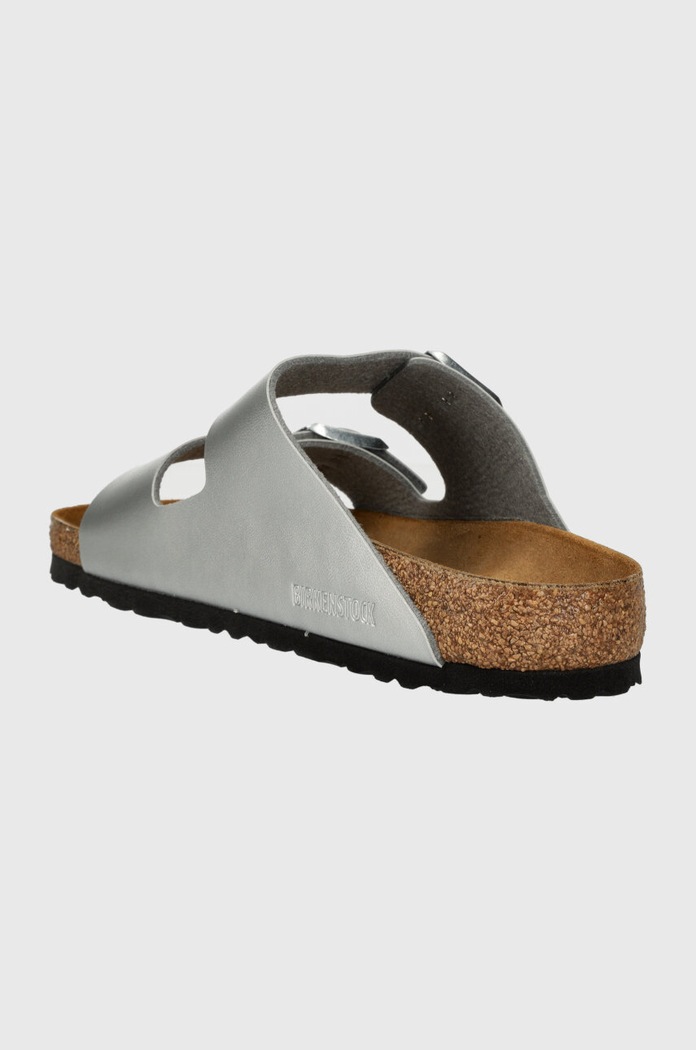 Обувь Шлепанцы Birkenstock Arizona 1012282 серебрянный