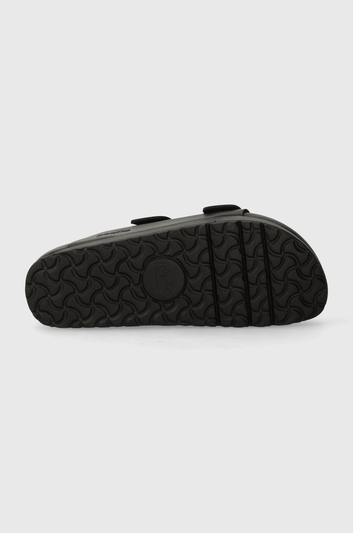 Birkenstock ciabatte slide in pelle BIRKENSTOCK X PAPILLIO Arizona Platform Exq 1026918 nero