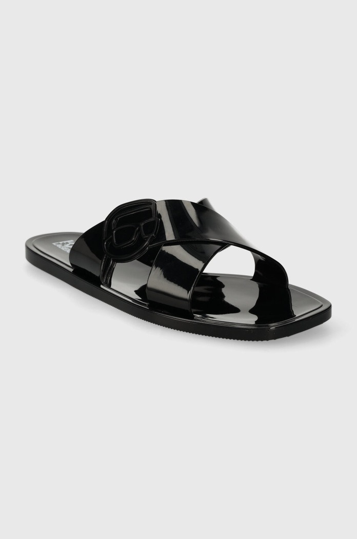 Karl Lagerfeld papucs JELLY III NFT KL80004N.V00 fekete SS25