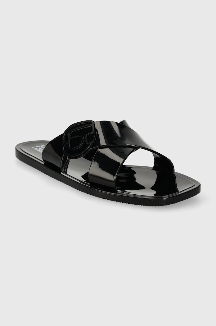 Karl Lagerfeld papucs JELLY III NFT KL80004N.V00 fekete SS25