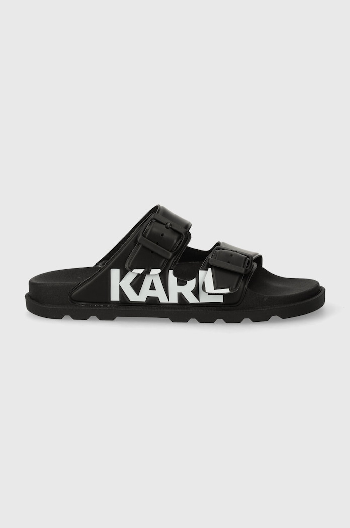 Šľapky Karl Lagerfeld KONDO TRED KL80978.V01 čierna SS24