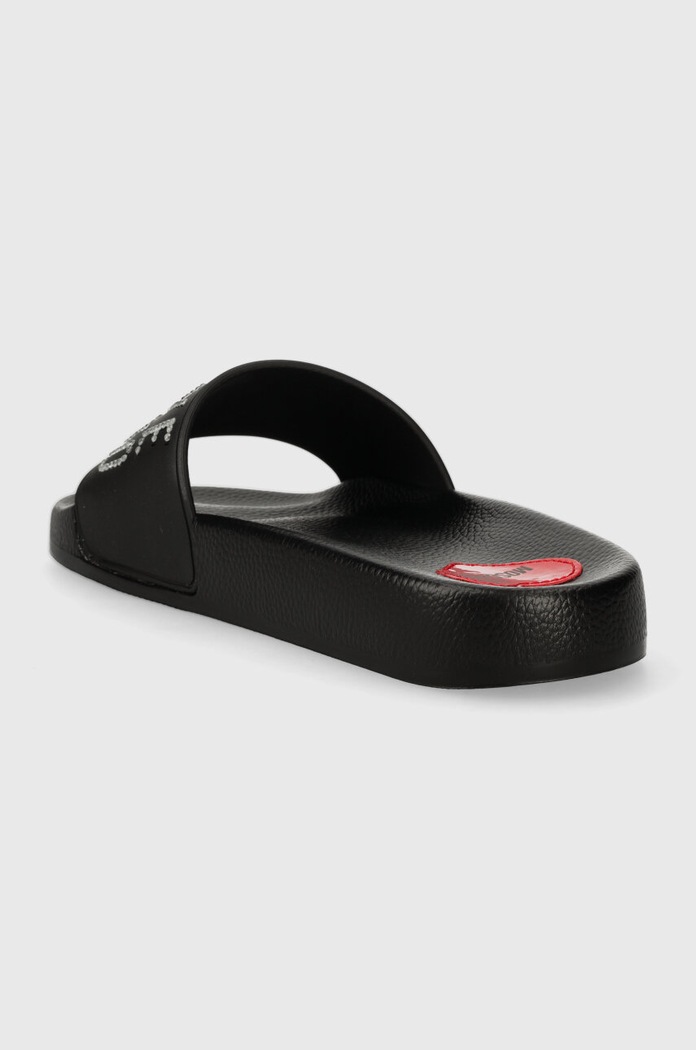 Obuwie Love Moschino klapki JA28122G1II13000 czarny