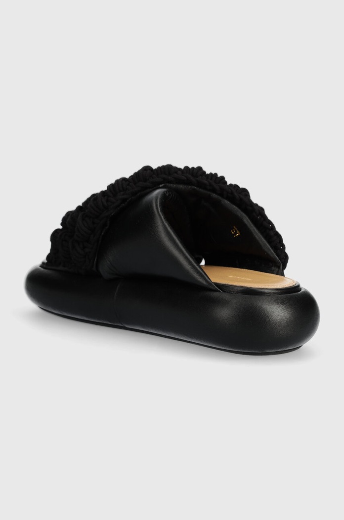 Обувки Чехли JW Anderson Crochet Twister ANW42027A.999 черен