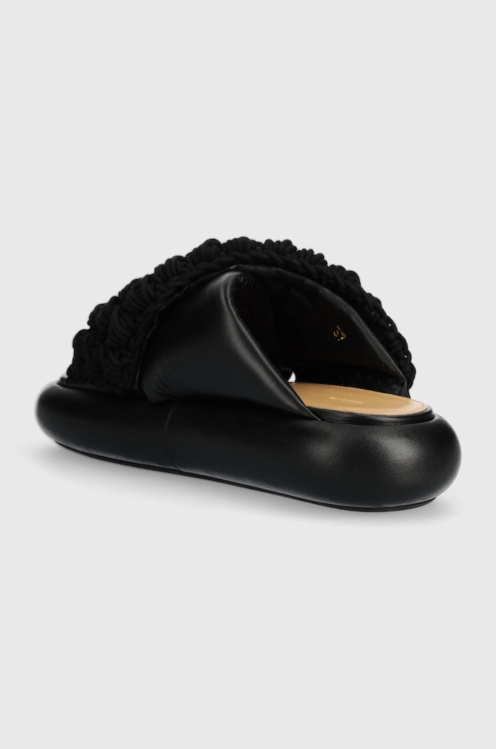 Обувки Чехли JW Anderson Crochet Twister ANW42027A.999 черен