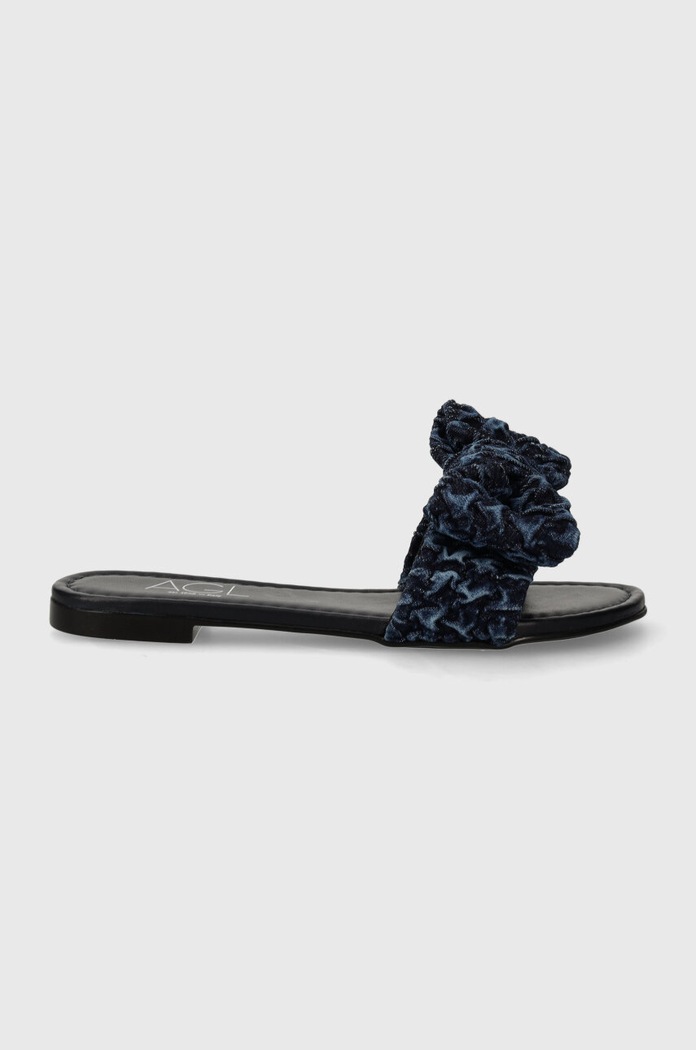 AGL papuci Summer Goffre D656076PHK7670A976 bleumarin SS24