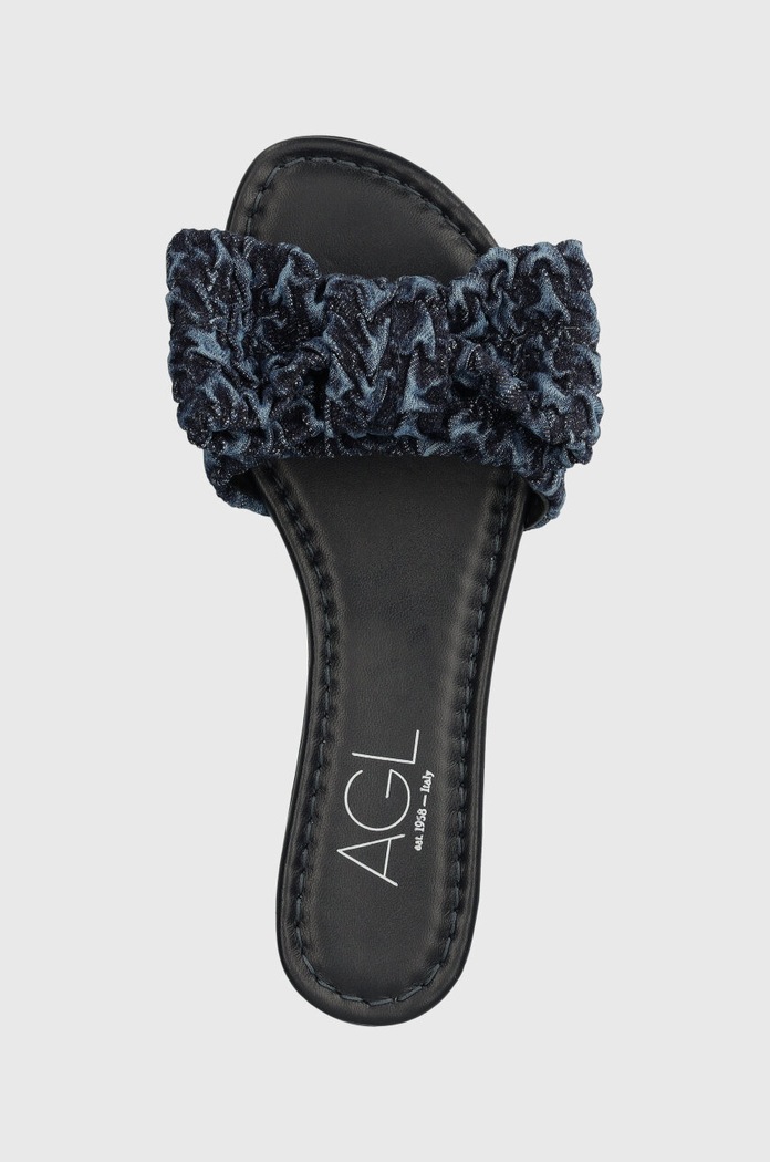 AGL papuci Summer Goffre bleumarin D656076PHK7670A976