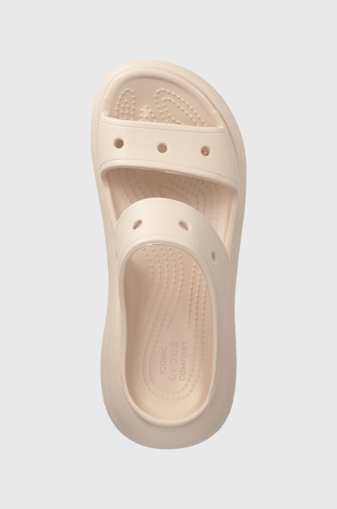 Шлепанцы Crocs Classic Crush Sandal розовый 207670.6UR