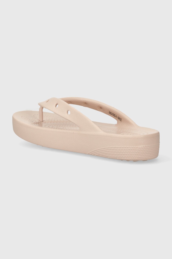 Obuća Japanke Crocs Classic Platform Flip 207714.6UR roza