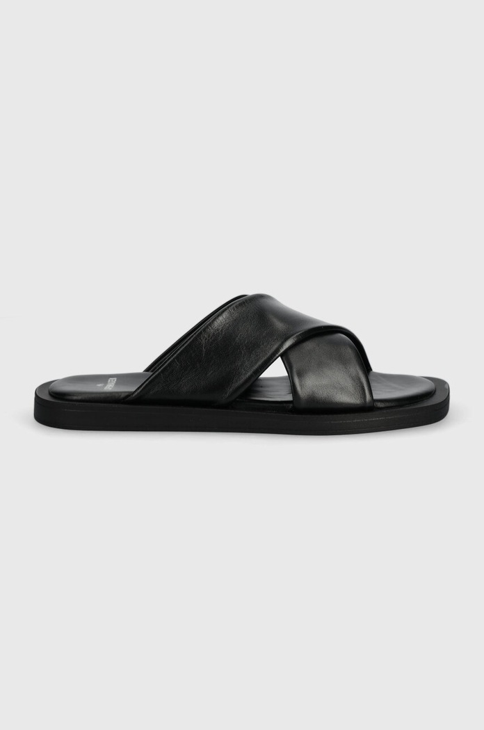 Kožené pantofle Copenhagen CPH790 CPH790 černá SS24
