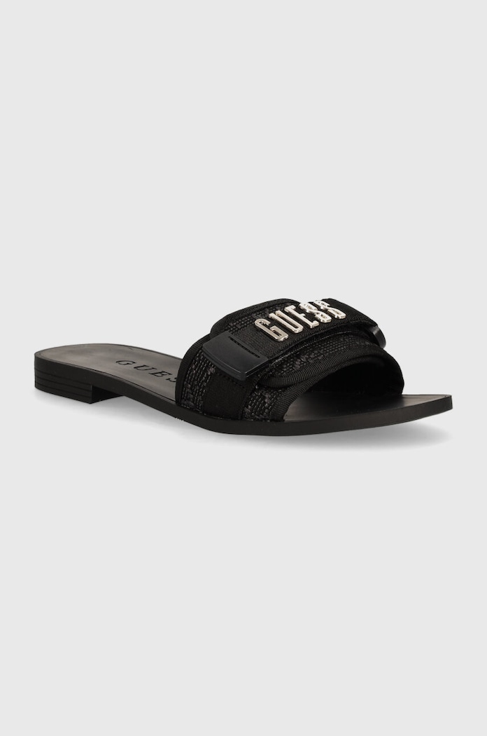Guess papucs ELYZE3 textil fekete FLGEL3.ELE19.BLACK