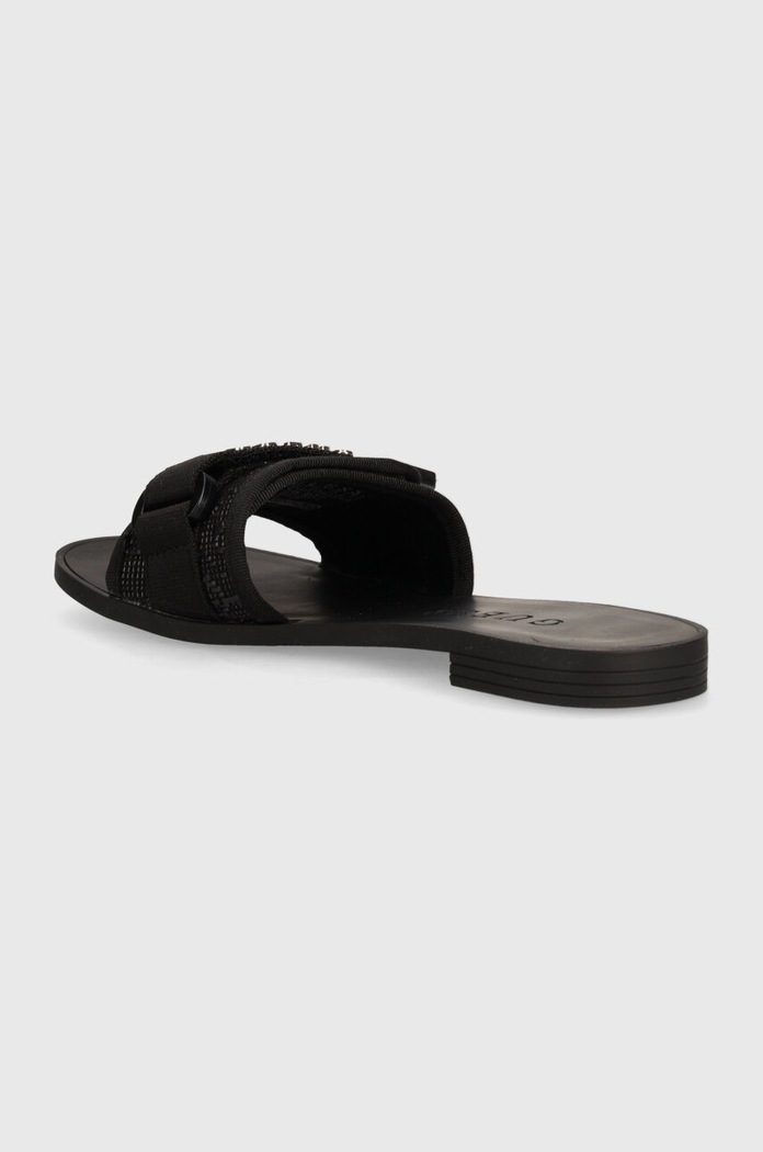 Cipők Guess papucs ELYZE3 FLGEL3.ELE19.BLACK fekete