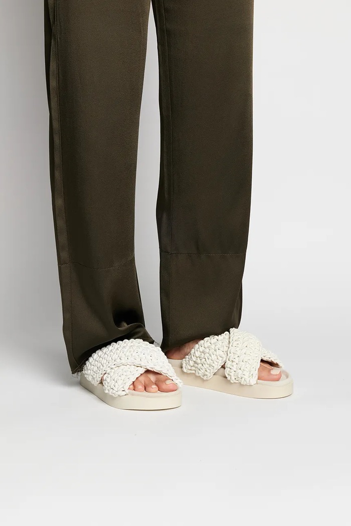 Inuikii klapki Woven 70104.105.White