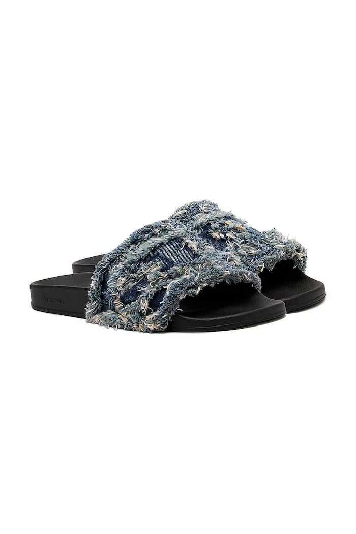 Diesel papuci Sa-Slide D Denim Y03347.P5254.H4187 bleumarin SS24