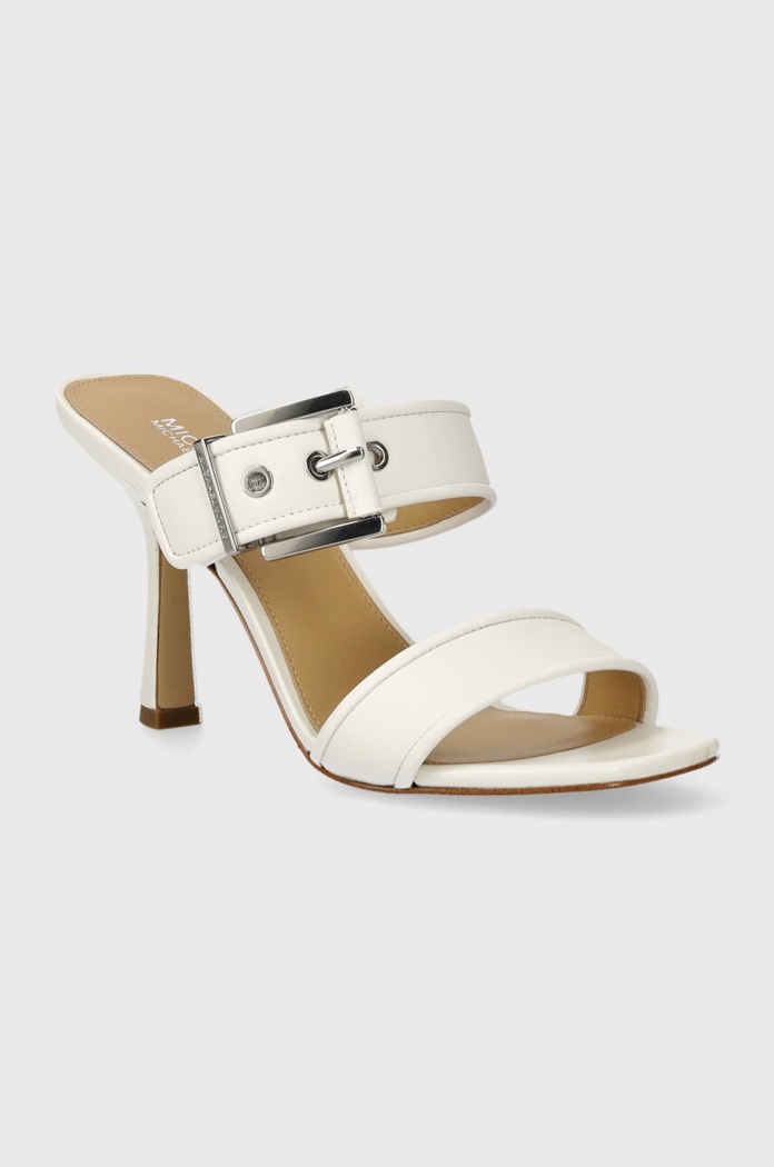 MICHAEL Michael Kors Slapi de piele Colby alb 40S4COHS1L.085