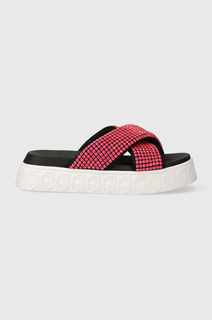 Liu Jo papucs LOVELY SANDAL2 BA4133TX421S16F1 rózsaszín SS24