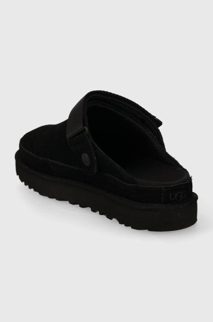 Обувки Велурени чехли UGG Goldenstar Clog 1138252.BLK черен