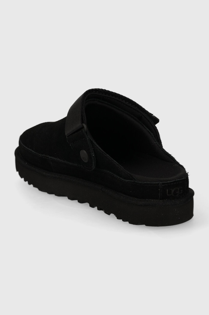 Обувки Велурени чехли UGG Goldenstar Clog 1138252.BLK черен