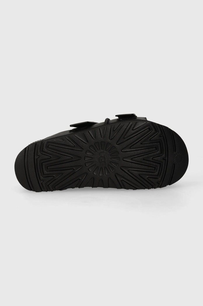 Kožené pantofle UGG Goldenstar Hi Slide 1152651.BLK černá