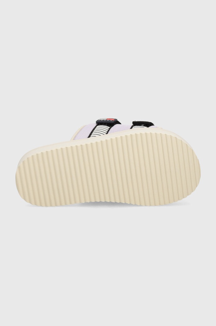 Tommy Jeans klapki TJW CITY HIKE SANDAL EN0EN02544 beżowy