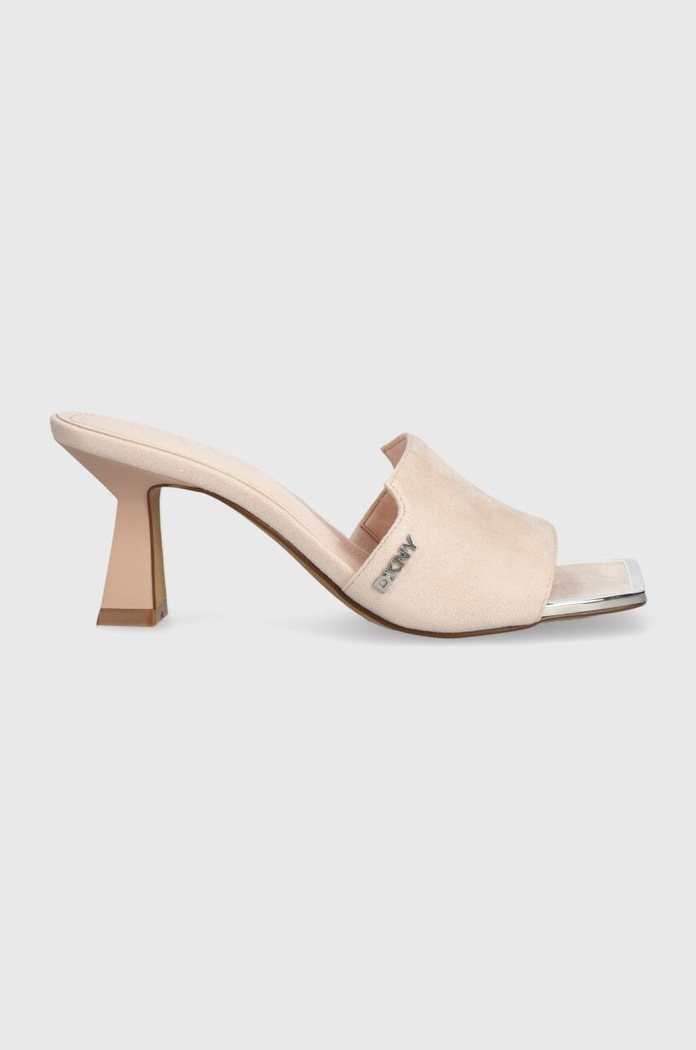 Dkny klapki KAILYN 5-8 cm różowy K1402477.P8U