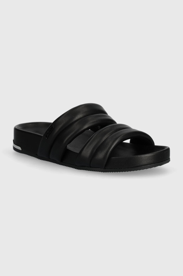 Чехли Dkny Inah изкуствена кожа черен K1423254.BLK