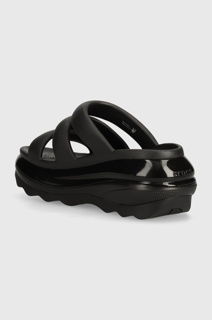 Obuv Šľapky Crocs Mega Crush Triple Strap 209842.001 čierna