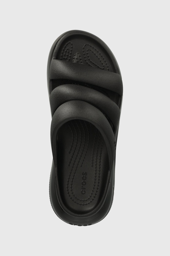Šľapky Crocs Mega Crush Triple Strap čierna 209842.001