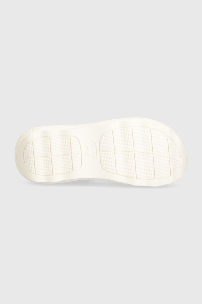 Crocs papuci Mega Crush Triple Strap 209842.0WV alb