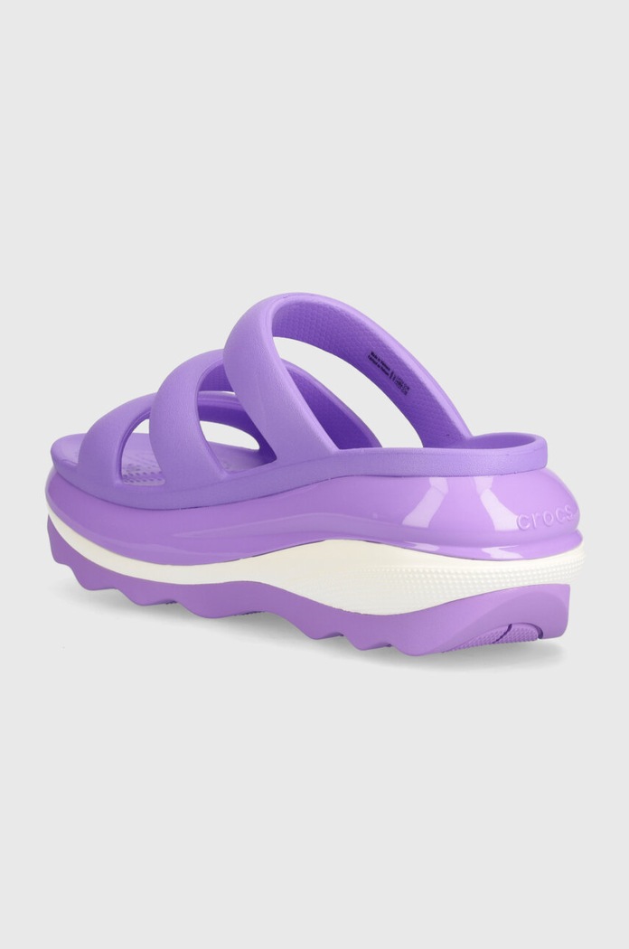 Παπούτσια Παντόφλες Crocs Mega Crush Triple Strap 209842.5AJ μωβ