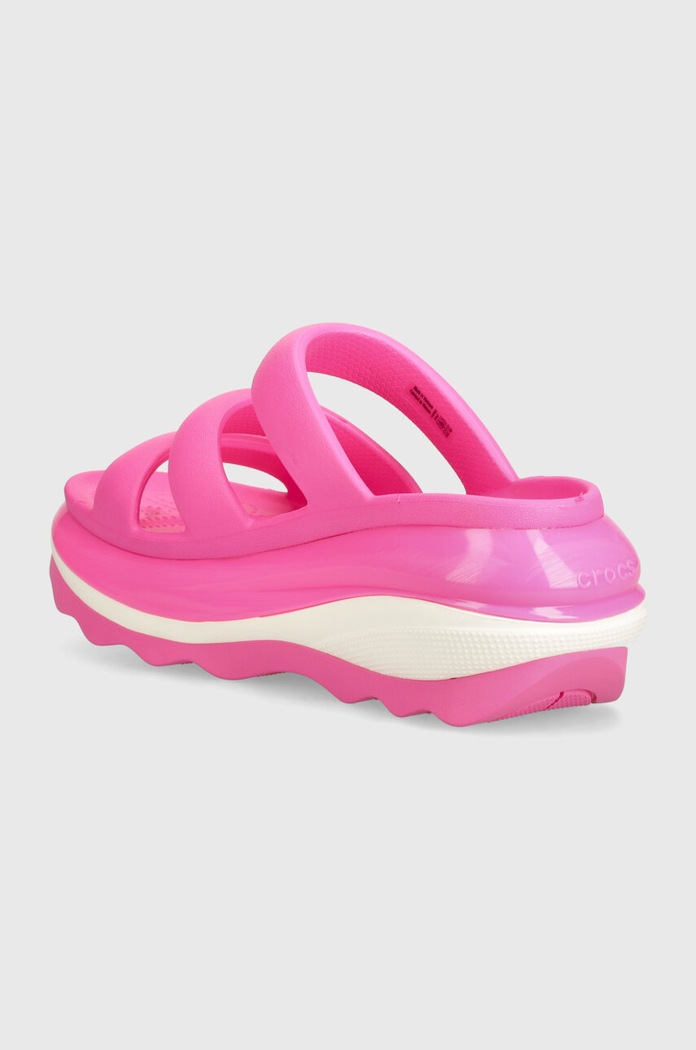Obuv Šľapky Crocs Mega Crush Triple Strap 209842.6TW ružová