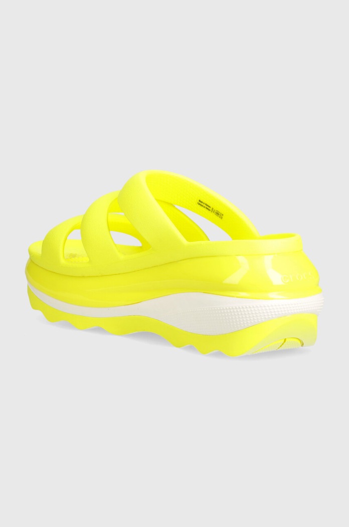 Încălțăminte Crocs Papuci Mega Crush Triple Strap 209842.76M verde