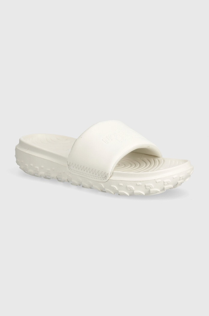 Šľapky The North Face NEVER STOP CUSH SLIDE platforma béžová NF0A8A99WID1
