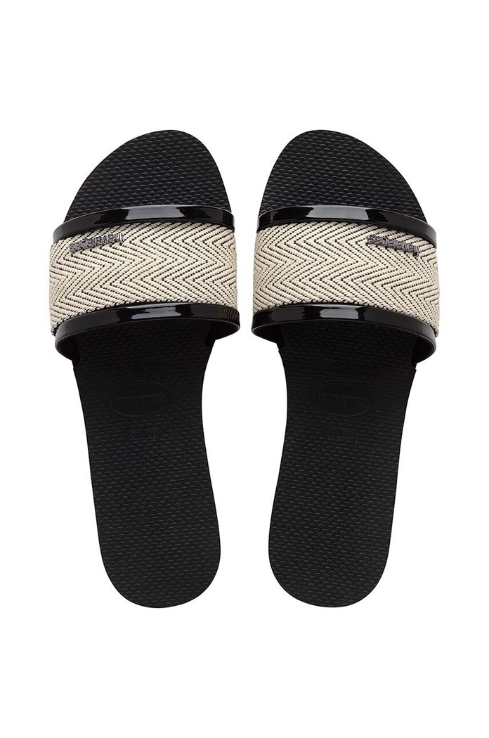 Havaianas klapki YOU TRANCOSO PREMIUM tekstylny czarny 4146063.0090