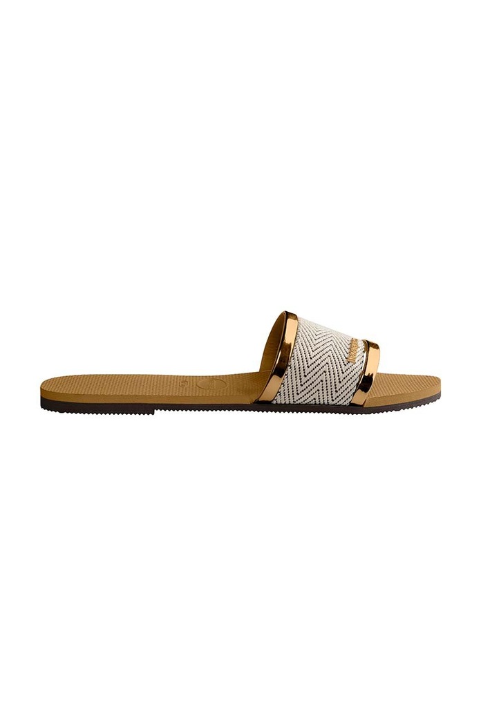 Obuwie Havaianas klapki YOU TRANCOSO PREMIUM 4146063.1856 złoty