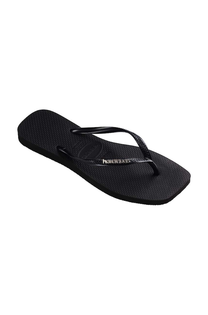 Žabky Havaianas SQUARE LOGO METALLIC 4148257.2976 čierna SS24