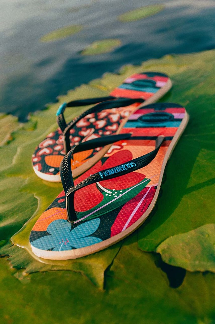 Σαγιονάρες Havaianas SLIM PATCHWORK 4148944.9446