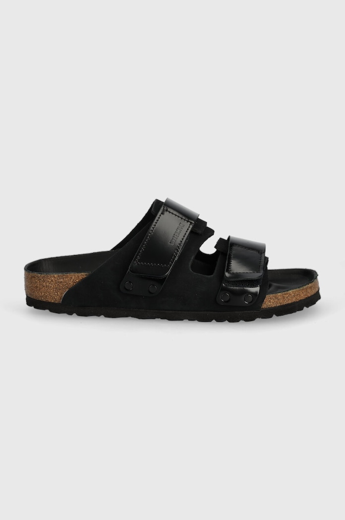 Usnjeni natikači Birkenstock Uji 1026570 črna SS24