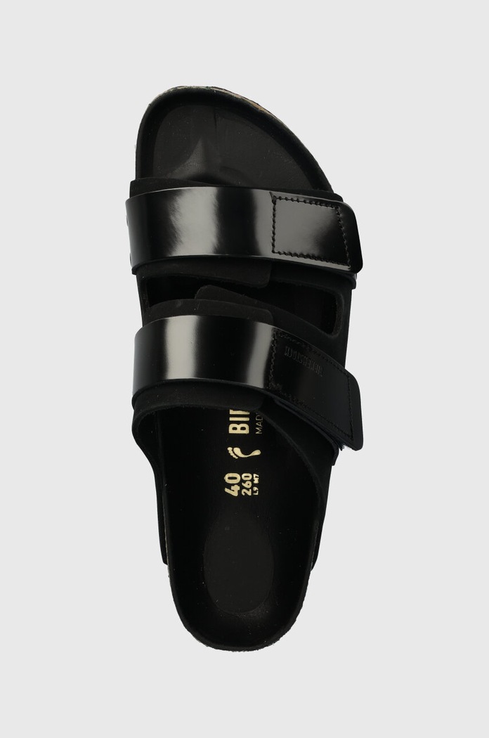 Usnjeni natikači Birkenstock Uji črna 1026570