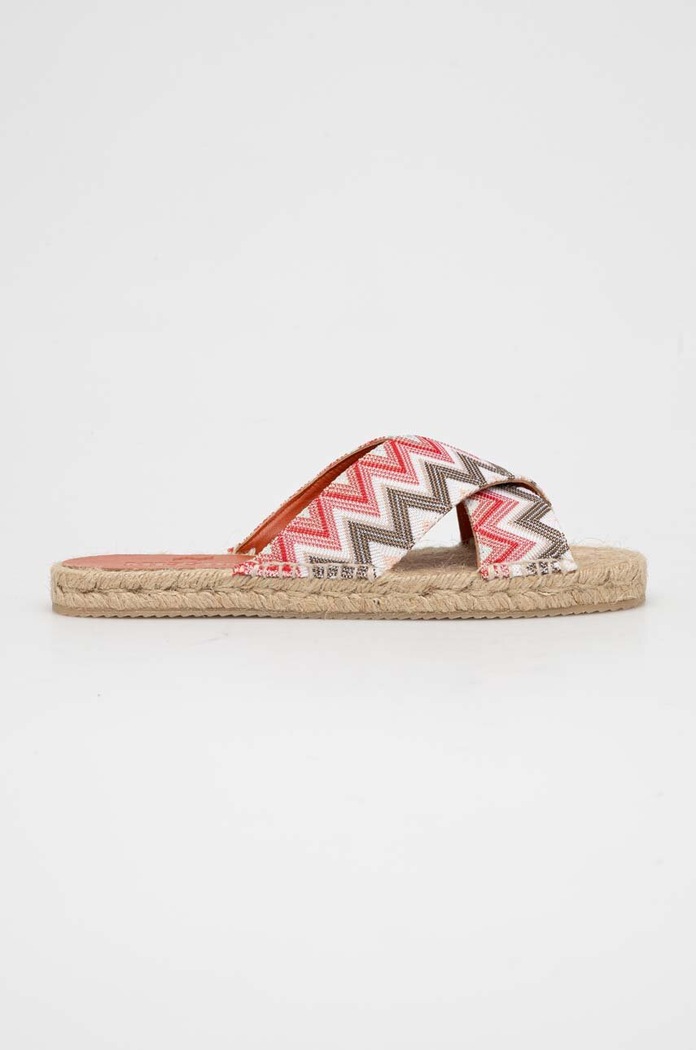 Παντόφλες Missoni Harlow M28.002 μπεζ SS24