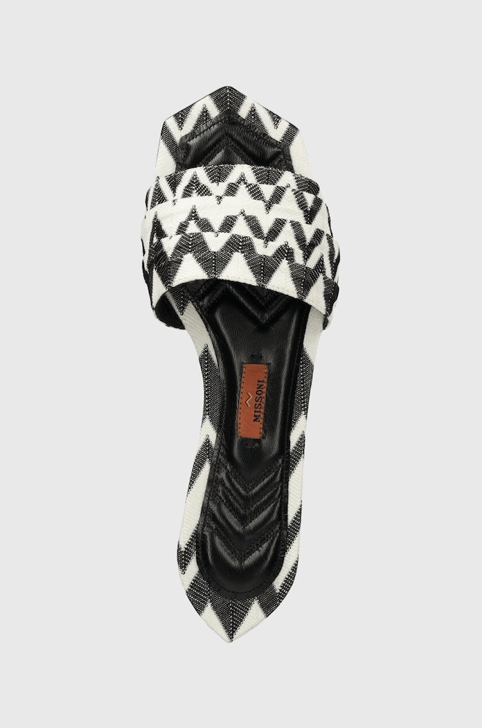 Natikače Missoni Gia Flat crna M32.022