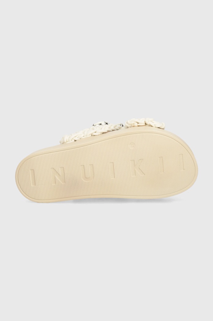 Inuikii papuci Woven Stones 70104.106.Ivory bej