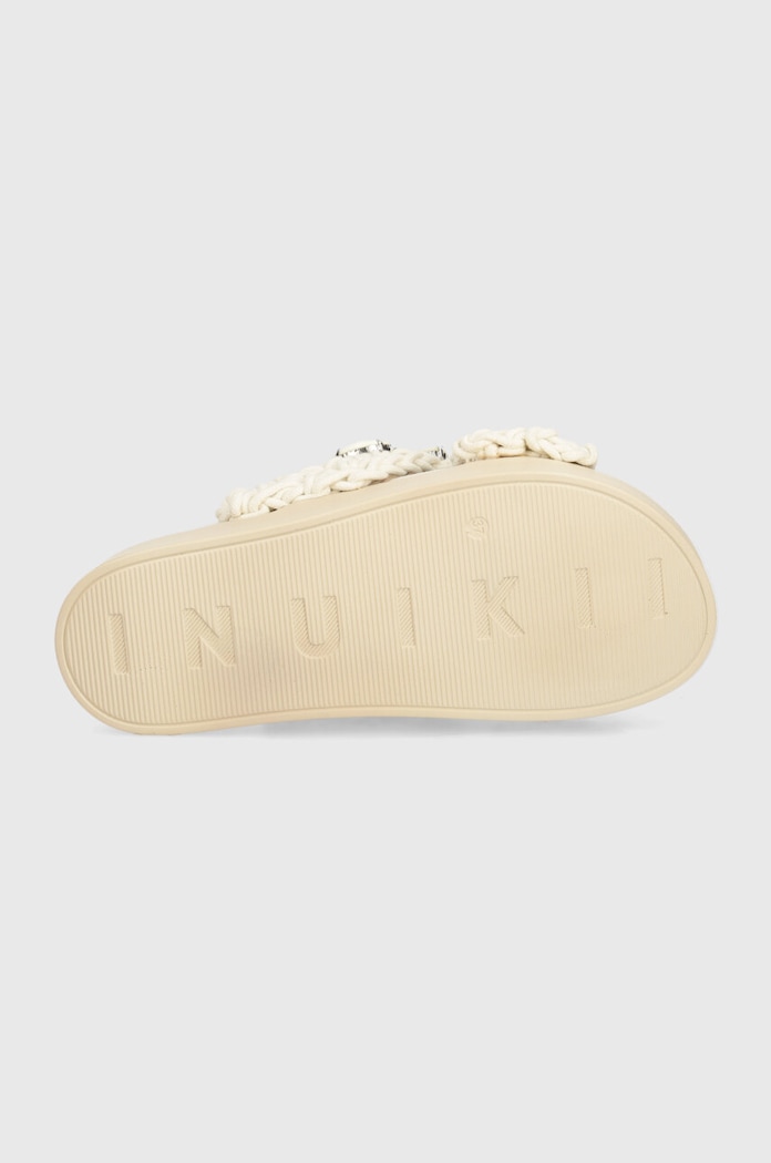 Inuikii papuci Woven Stones 70104.106.Ivory bej