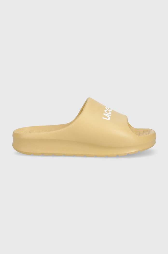 Παντόφλες Lacoste Serve Slide 2.0 47CFA0020 μπεζ SS24