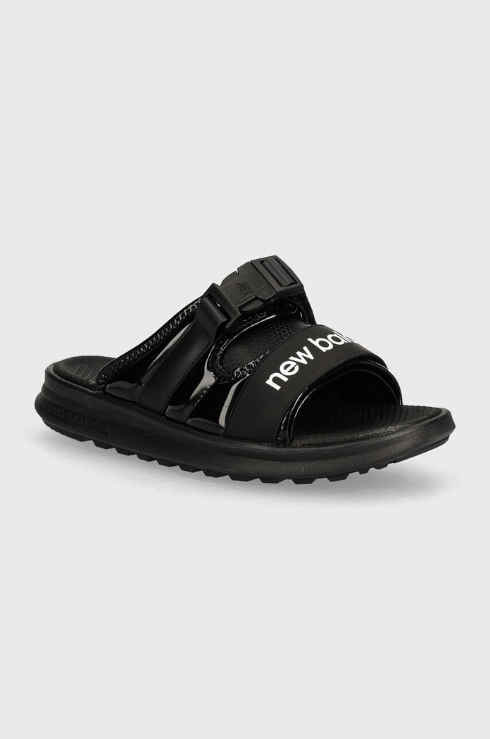 Чехли New Balance изкуствена кожа черен SWA330D3