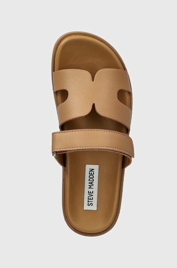 Kožené šľapky Steve Madden hnedá SM11003028.CGC