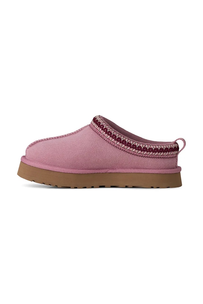 Klapki dziecięce zamszowe K TAZZ UGG 1143776K.G różowy