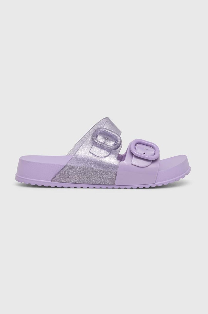 Dječje natikače Melissa COZY SLIDE sintetički ljubičasta M.35685