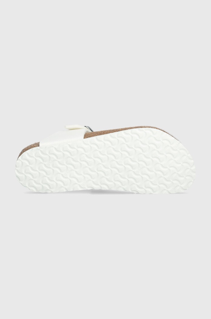 Παιδικές σαγιονάρες Birkenstock Gizeh K BF Shiny Lizard 1027260.24.35 λευκό